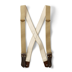 Tab Suspenders - Tan