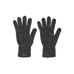 Full Finger Knit Gloves  - Charcoal